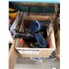 Image 2 : 2 BOXES OF TOOLS, RYOBI CORDLESS TOOLS