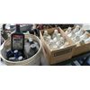Image 1 : 2 boxes and bucket of shop fluids