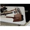 Image 2 : LOT OF RAKES, AERATOR, SHOVEL, HOE, GARDEN CLAW, GARDEN TOOLS