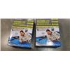 Image 1 : 2 lights speed restair light sleeping pad with pillow
