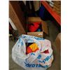 Image 1 : BOX OF 7 WETSUITS AND LIFE JACKETS