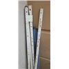 Image 2 : 2 sections of easy reck shelving 5' by 16" by 4' no wood