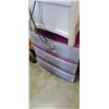 Image 2 : Suncast hose reel and 3 drawer plastic organizer