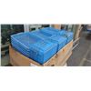Image 2 : Large Box of new blue parts bins