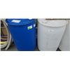 Image 2 : 3 plastic 45 gallon Barrels