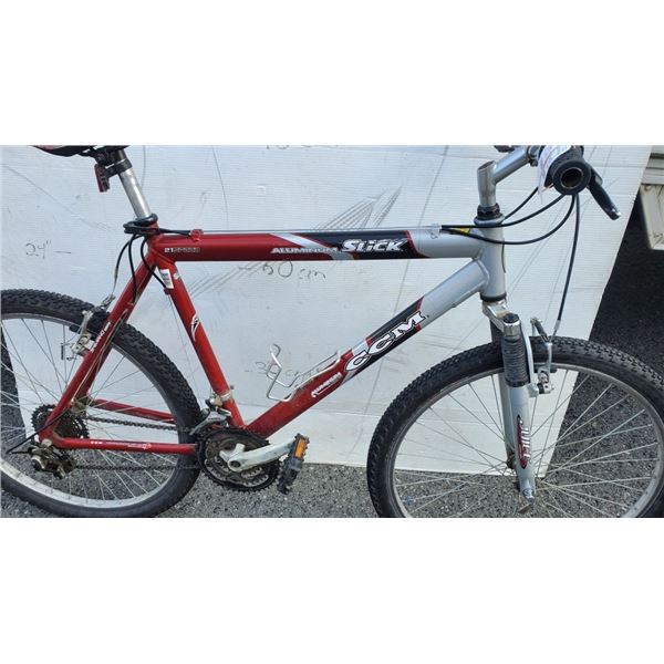 RED/SILVER CCM BIKE