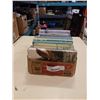 Image 1 : TRAY FO BOOKS - SOME OLD HARDCOVER BOOKS