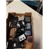 Image 2 : Box of wireless chargers, with blueprint, titan controllers and more