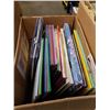 Image 2 : 2 boxes of records and kids books