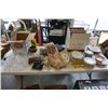 Image 1 : LOT OF PLATES, GLASSWARE, ESTATE COLLECTABLES