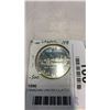 Image 2 : 1984 CANADIAN UNCIRCULATED SILVER DOLLAR - TORONTO CENTENNIAL .500 SILVER