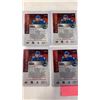 Image 8 : 4  2019/2020 ROOKIE CARDS VANCOUVER QUINN HUGHES, 4 CANUCK PAIRS OF EARRINGS, CANUCK BOOK AND  2014-
