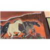 Image 3 : Large wood carved wall hanging with eastern shadowbox