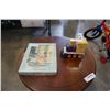 Image 1 : 1950s HAND MADE WOOD TRAIN AND 1960s KIDS PUZZLES