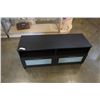 Image 2 : BLACK 2 DRAWER TV STAND