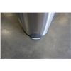 Image 2 : STAINLESS WASTE BIN AND 2 SPALDING BASKETBALLS