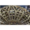 Image 8 : METAL AND WOOD WALL ART AND ART STAND