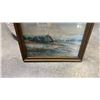 Image 2 : Small Watercolor Signed by Florine Oke "Old beachfront house"