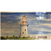 Image 2 : Watercolor on paper "Point atkins lighthouse" signed John Mcintosh 1950
