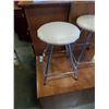 Image 2 : 2 SMALL STOOLS 19 INCHES TALL