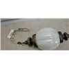 Image 2 : Iridescent and brass hanging light