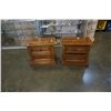 Image 1 : PAIR OF 2 DRAWER STANLEY FURNITURE NIGHTSTANDS
