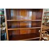 Image 2 : SOLID ROSEWOOD BOOKSHELF WITH DRAWER - 3 FOOT WIDE X 13 INCHES DEEP X 78 INCHES TALL