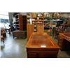 Image 2 : ROSEWOOD DOUBLE PEDESTAL DESK