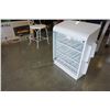 Image 3 : LOCKING GLASS DOOR AND METAL CABINET WITH BOTH KEYS