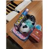 Image 2 : NEW PANDA ITEMS - BUILDING TOY, BACKPACK, MUSIC CHAIR FIGURE AND STUFFED DOLL