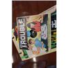 Image 2 : 4 VINTAGE BOARD GAMES - TROUBLE, MGNETEL, BEAT THE CLOCK AND BATTA HAI