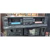 Image 2 : JVC cassette deck with sansui integrated amplifier and 2 Phillips floor speakers
