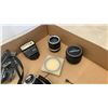 Image 2 : Vintage pentax camera and accessories