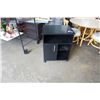Image 1 : BLACK ROLLING CABINET STAND - 24 inches wide x 20 deep x 30 tall