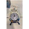 Image 3 : 2 NEW NAUTICAL DECORATIONS - CLOCK AND CANDLE HOLDER LIGHTHOUSE