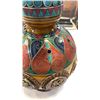 Image 3 : METAL INLAID VASE 11 1/2 INCHES TALL - MADE IN TIBET