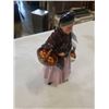 Image 2 : ROYAL DOULTON THE ORANGE LADY CHINA FIGURE - 8 1/2 INCHES TALL