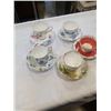 Image 1 : 5 CHINA CUPS AND SAUCERS - AYNSLEY, ROYAL VALE, ROYAL GRAFTON AND 2 ROYAL ALBERT