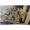 Image 2 : FOIL ART PRINT FLOWERS