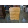 Image 1 : 4 drawer dresser - 27 inches wide x 17 deep x 37 tall