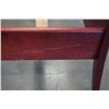 Image 8 : QUEENSIZE CHERRY FINISH BED FRAME