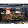 Image 2 : BLACK AND SILVER TOOLBOX WITH TOOLS