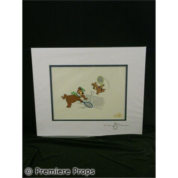 Original Yogi Bear Animation Cel Signed