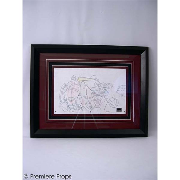 Star Wars Yoda Sketch Framed