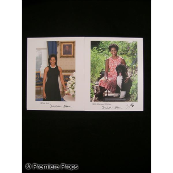 Lot of Michelle Obama Signed Photos