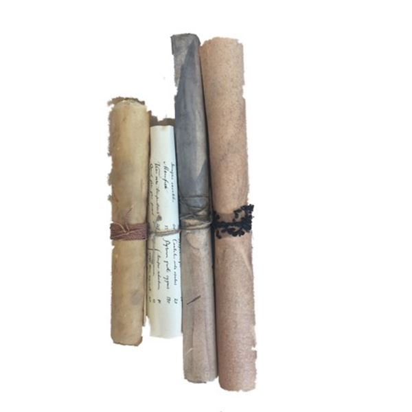 Underworld: Rise of the Lycans Great Hall Scrolls Movie Props