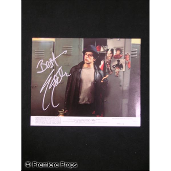 Sylvester Stallone Signed Photo