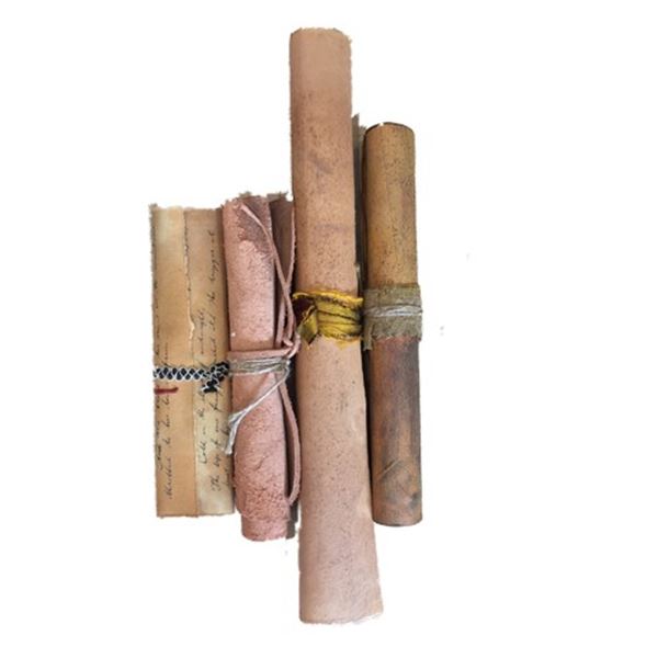 Underworld: Rise of the Lycans Great Hall Scrolls Movie Props