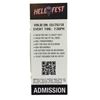 Image 1 : Hell Fest Admission Ticket Movei Props