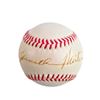 Image 1 : Jonathan Winters Signed Baseball